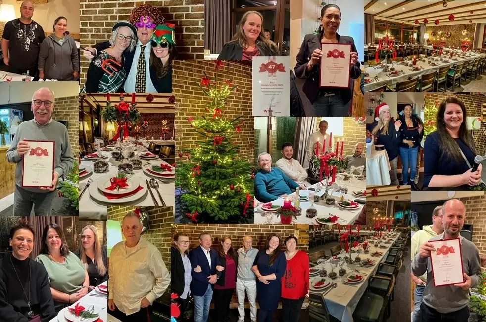 Weihnachtsfeier 2024 mit unseren Jubilarinnen und Jubilaren